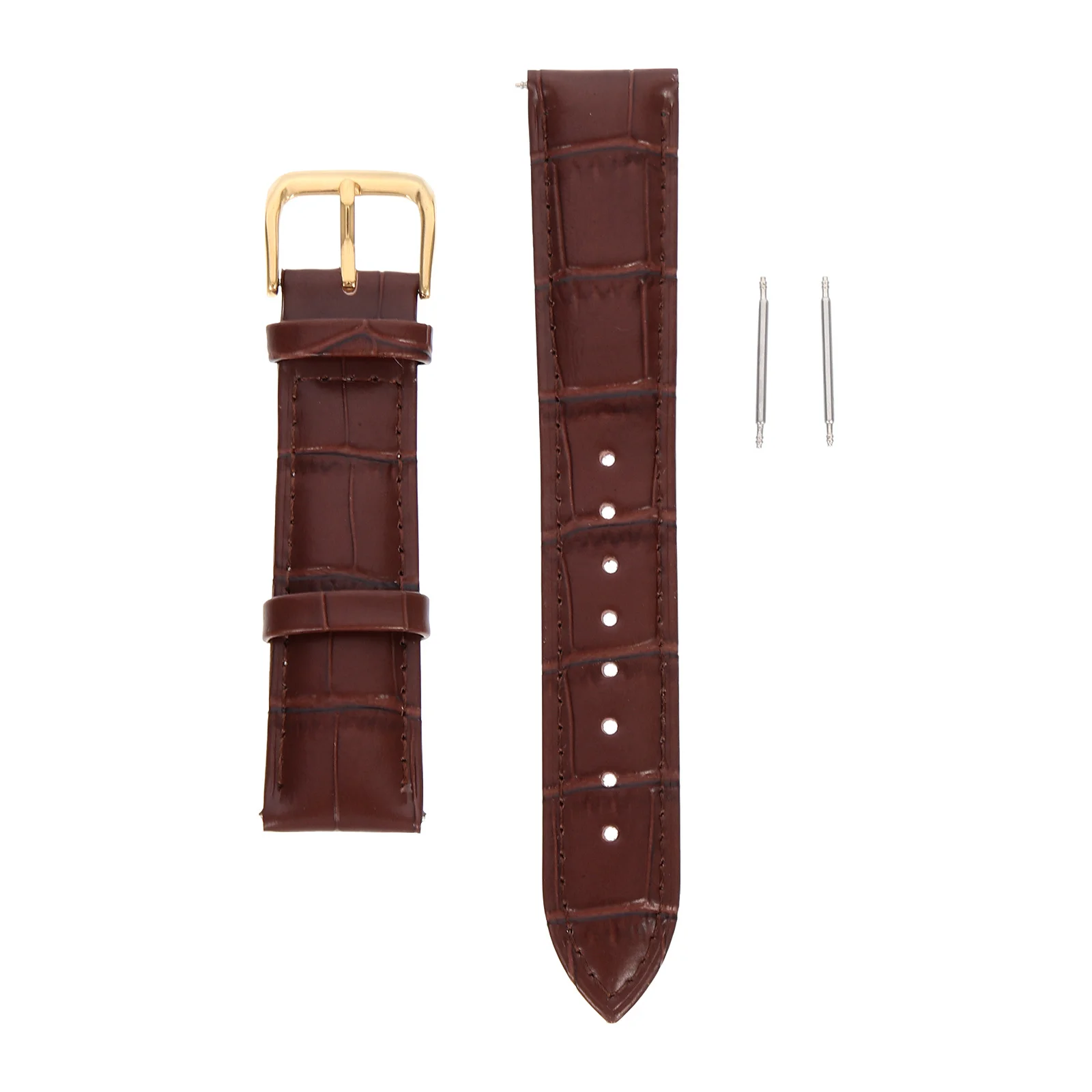 Correa de reloj de piel de vaca con estilo, diseño de liberación rápida, ajustable, duradera, clásica, marrón, para uso formal informal de negocios