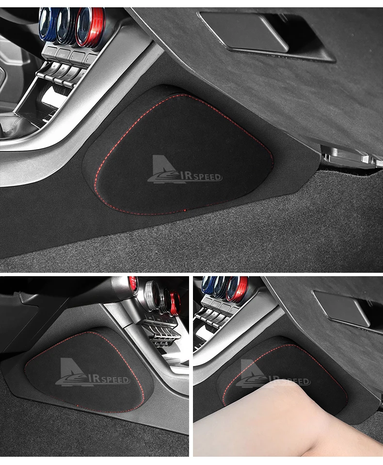 Italienisches Premium-Wildleder für Toyota GR86 Subaru BRZ 2022 2023 2024 2025 2026 Armlehnenkissen Auto-Mittelkissen Polsterung Automobil – Detail 11