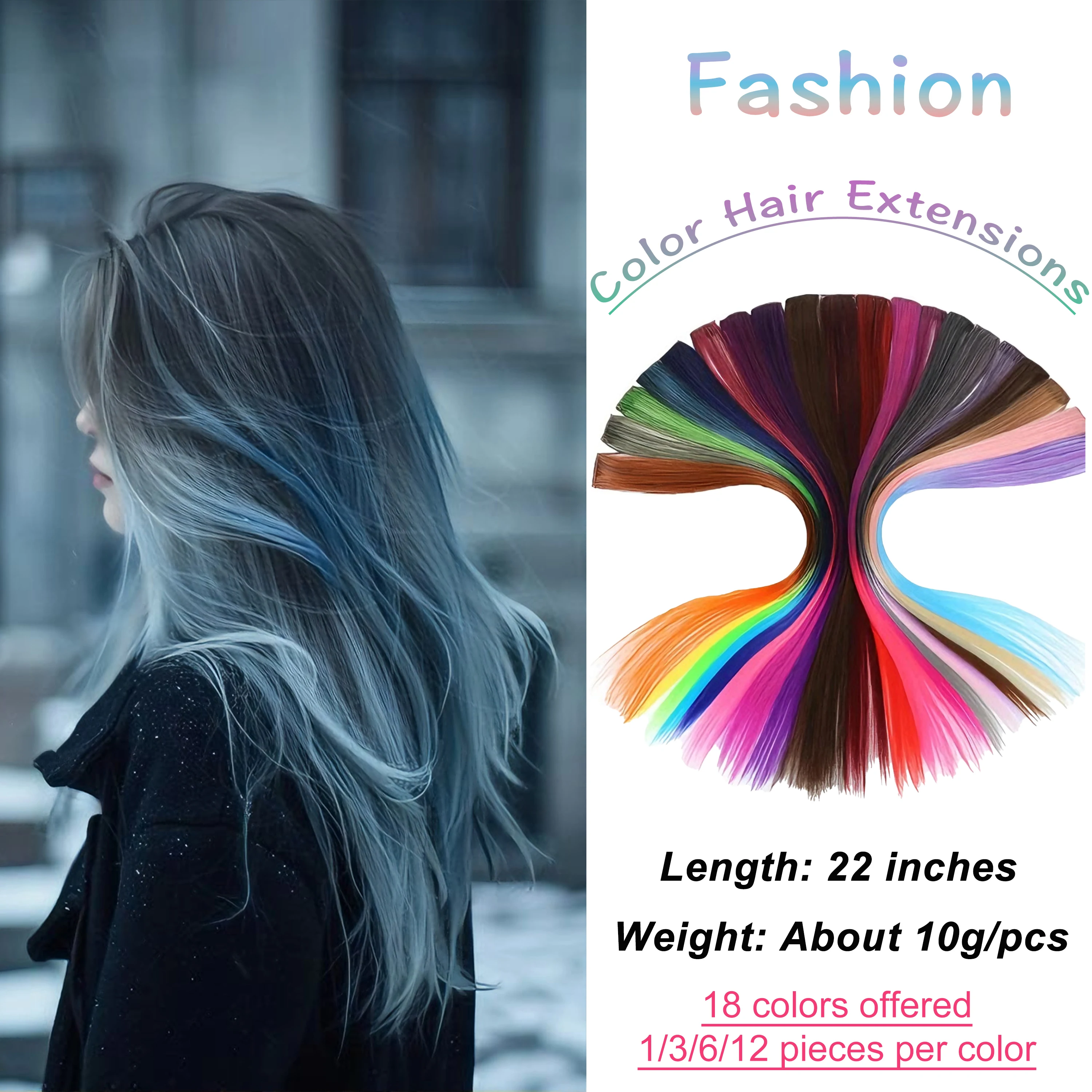 

Готовые к ношению прямые/вьющиеся зажимы - красочные бесклеевые зажимы для парика для женщин Наращивание париков Распродажа Предметы Распродажа Парики