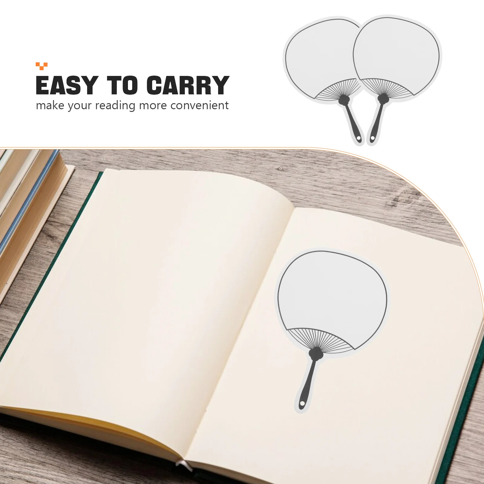 12Pcs Fan Shape White Cardstock Bookmarks DIY Craft Projects with Holes for Tassels and Strings Cardstock Bookmarks for DIY