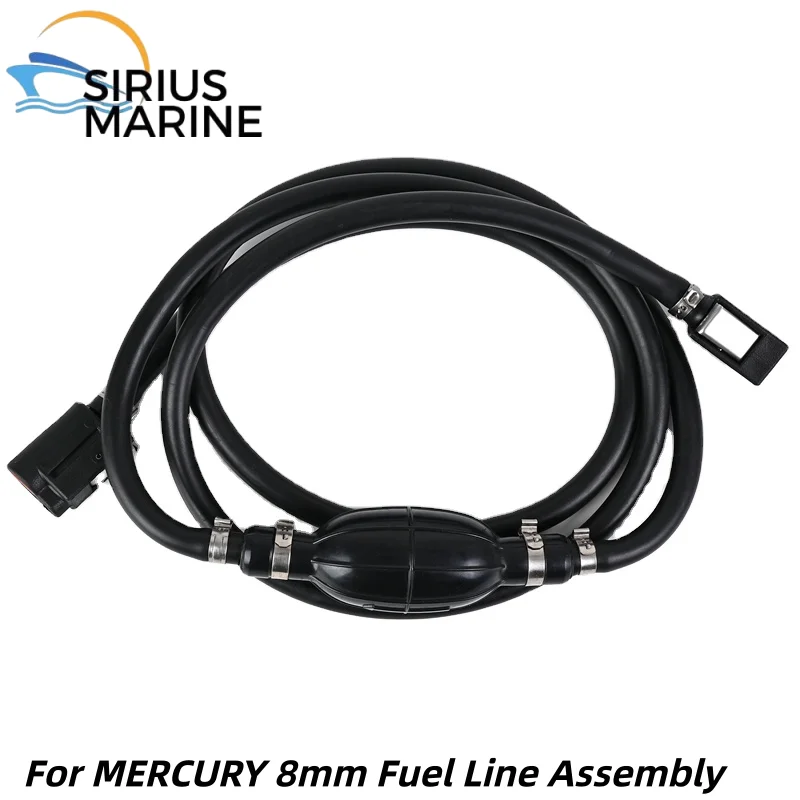 

5/16 ''8 мм топливопровод в сборе 8M0061896 для подвесного мотора Mercury, топливный шланг 10 футов 3 м с разъемами лампы праймера