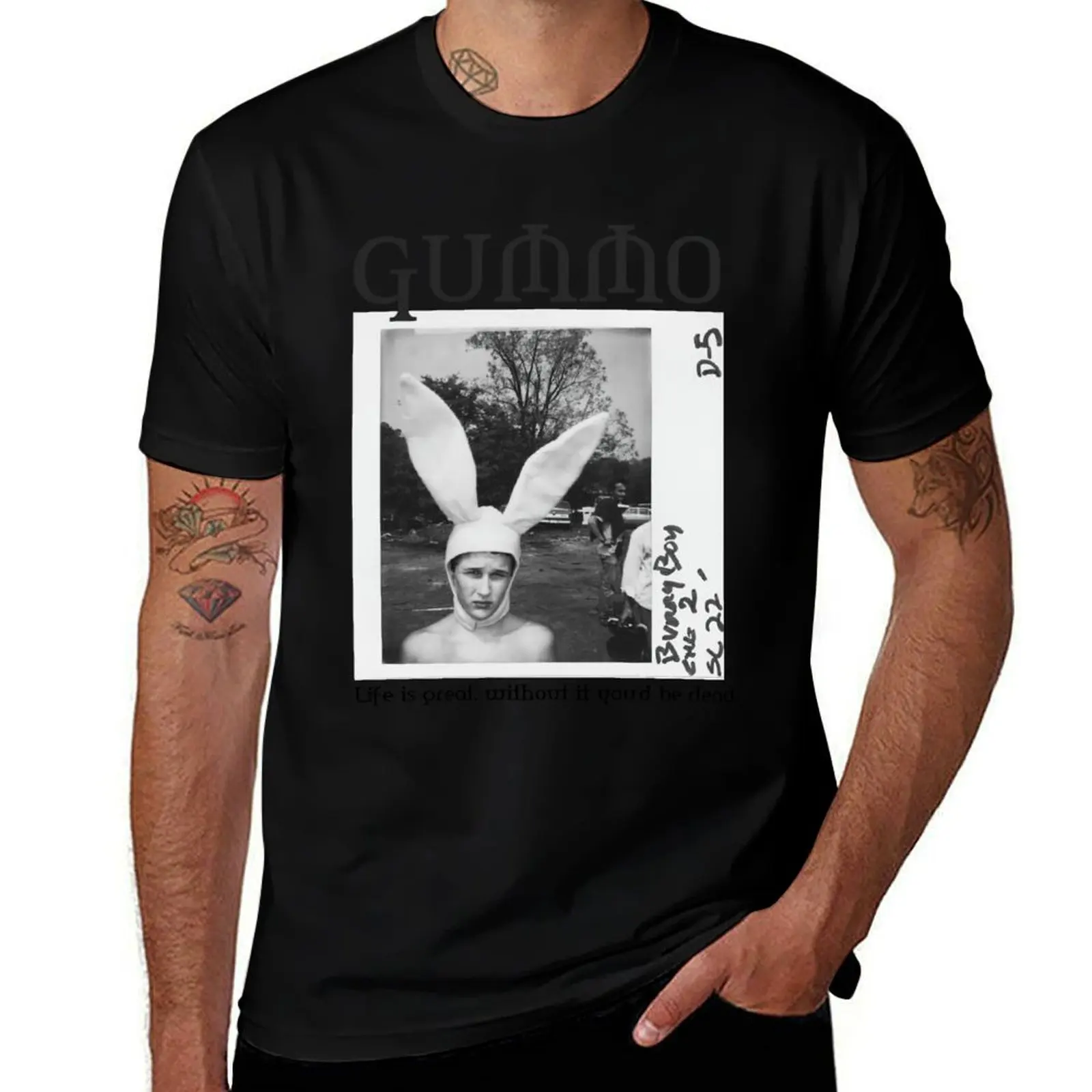 For Men Women Solomon Gummo film Gift For Birthday T-Shirt Minimalist Plain Crew Neck T-Shirt