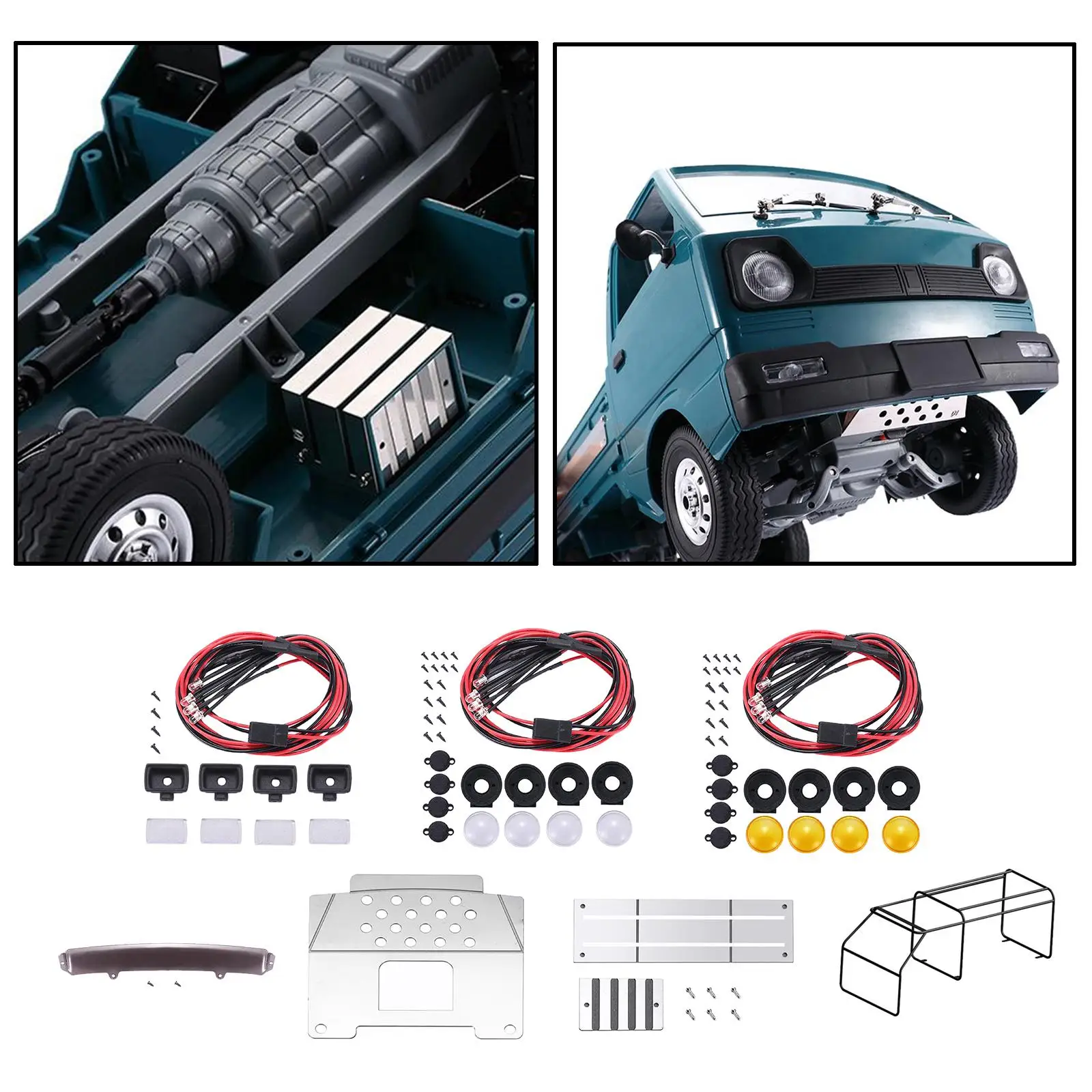 

Металлическая защитная рама-кенгурятник для автомобиля, металлическая защитная пластина шасси, металлический каркас кузова для радиоуправляемой машины WPL D12 1/10, запчасти для тюнинга