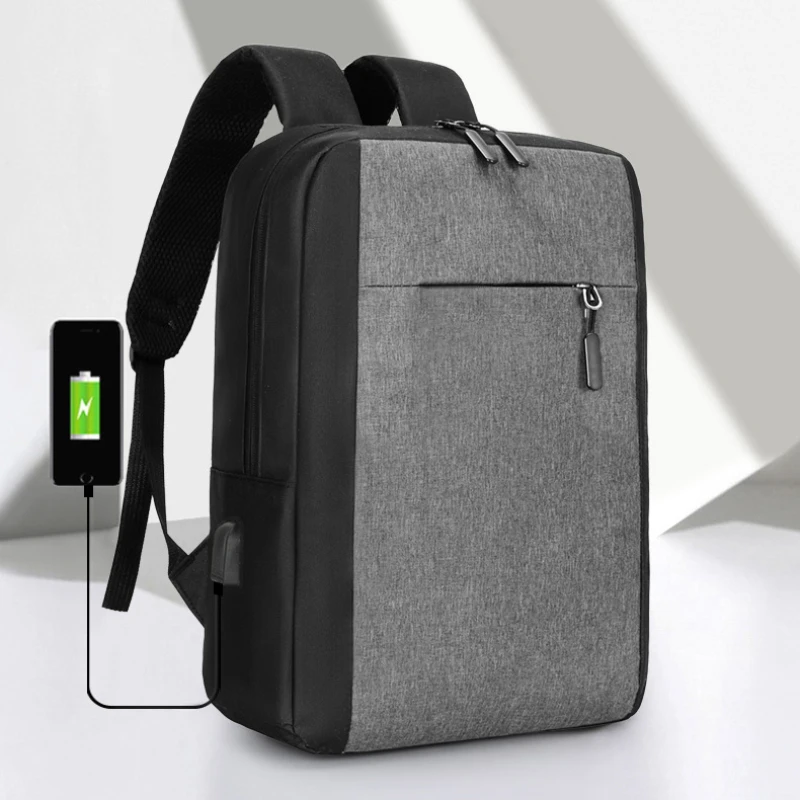 Waterproof Anti Theft Business Laptop Backpack with USB Charging Port ,Chest Bag, Hand-held Bag Set with Men and Wemen