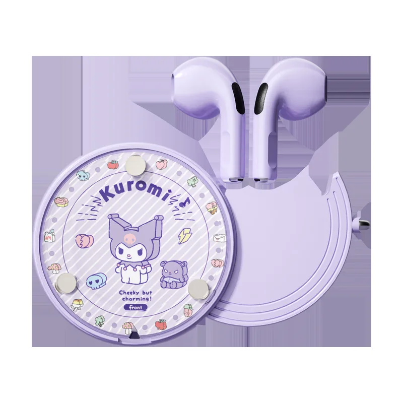 Sanrio-auriculares de dibujos animados para niña, audífonos de alta calidad con clip, para fiesta de estudiantes, Jade, Guigou, HelloKitty, yp06, novedad de 2024