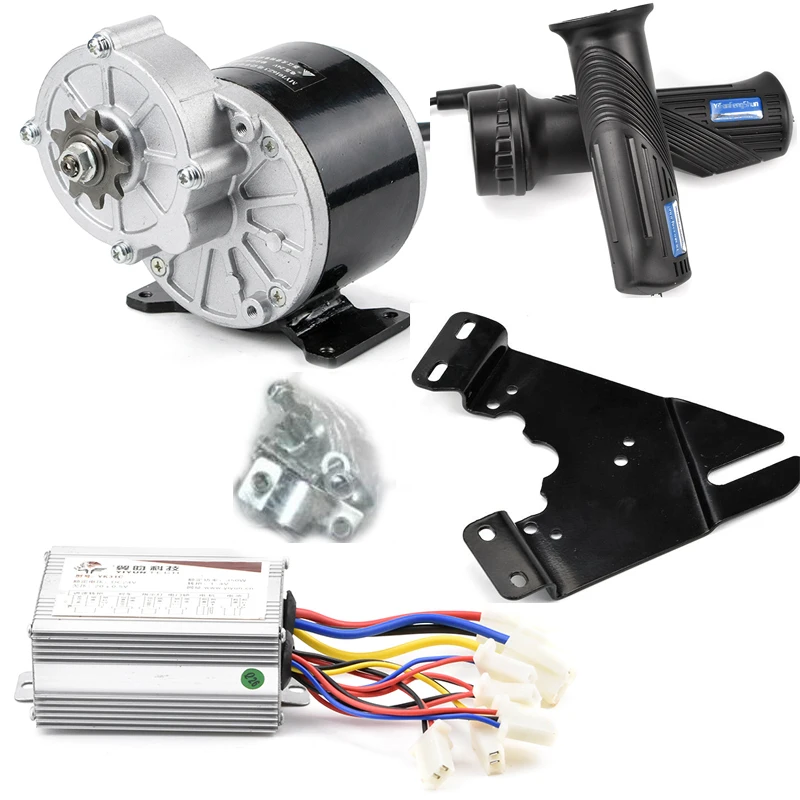 

Electric Tricycle/Bike Conversion Kit DIY Hub Motor MY1016z3 36/24V 350W Brush Bicicleta Electrica e Scooter Controller/Throttle