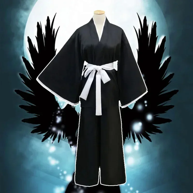 Anime Bleach Costume Kuchiki Rukia Cosplay Rukia Kuchiki Wigs and Kimono Uniform Sets Die Pa Clothes