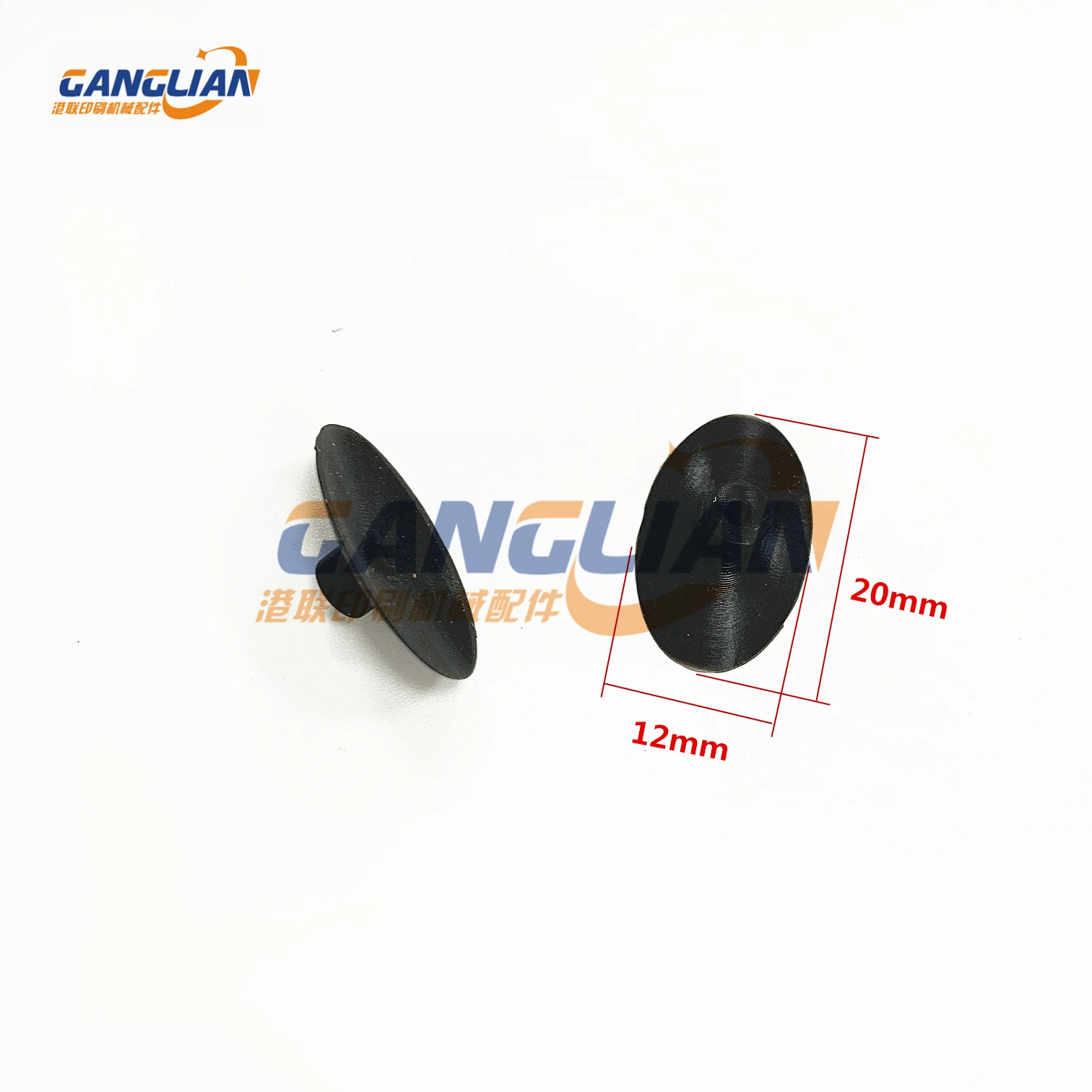 

100 Pieces Thisen & Bonitz Rubber Sucker RS391 Nozzle Offset Printing Hot Stamping Press Die Cutting Laminating Machine