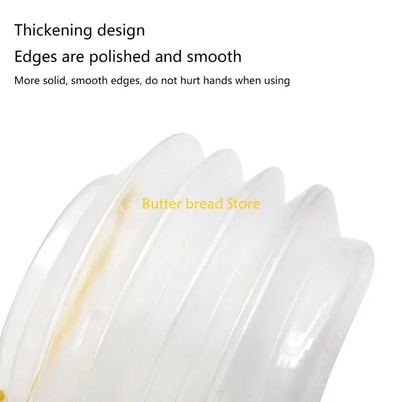 W89C Collapsible Brush Washer Clear Round Paint Brush Washing Bucket for Oil Painting