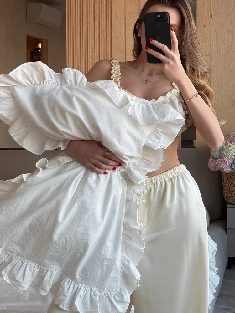 CNYISHE بروتيل منامة الصلبة الدعاوى عادية سوبر قصيرة النساء مجموعات منزل لطيف مثير نادي نحيل الإناث 2 قطعة (بلايز + السراويل) ضئيلة