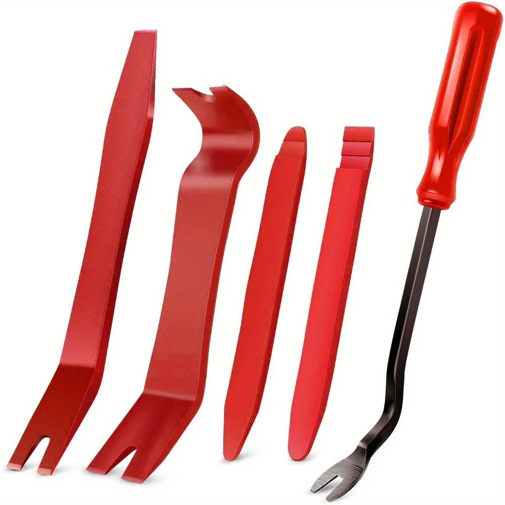 5pcs Car Trim Disassembly Tool Kit, Scratch Free Disassembly Tool, Used for Disassembling Car Panels and Audio Instrument Panels