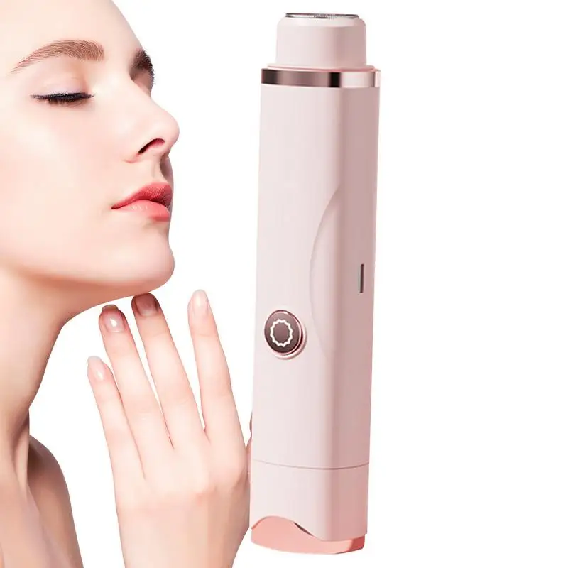 Electric Shaver For Women Pubic Hair Double Heads Electric Bikini Trimmer Woman Electric Shaver Portable Electric Body Hair