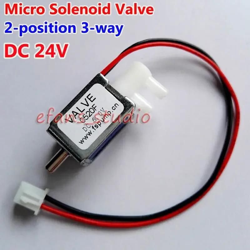 DC6V 12V 24V 2-position 3-way Valve Micro Mini Electric DC Solenoid Valve For Gas Air