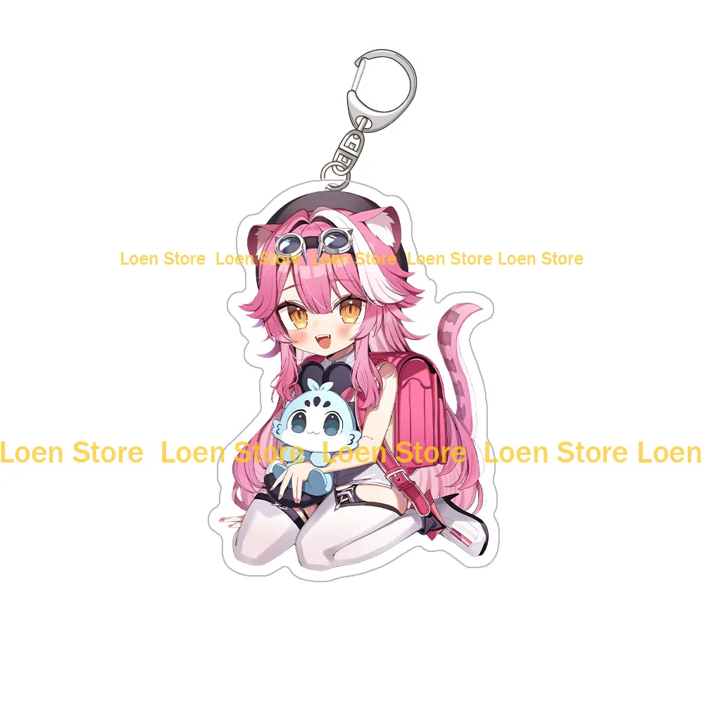 Loen Store HD Virtual Keychain, Super EXPO 2024, YouTuber, Raora, Panthera, Gigi, Murin, Cecilia, Immergreen Keychain, presente especial