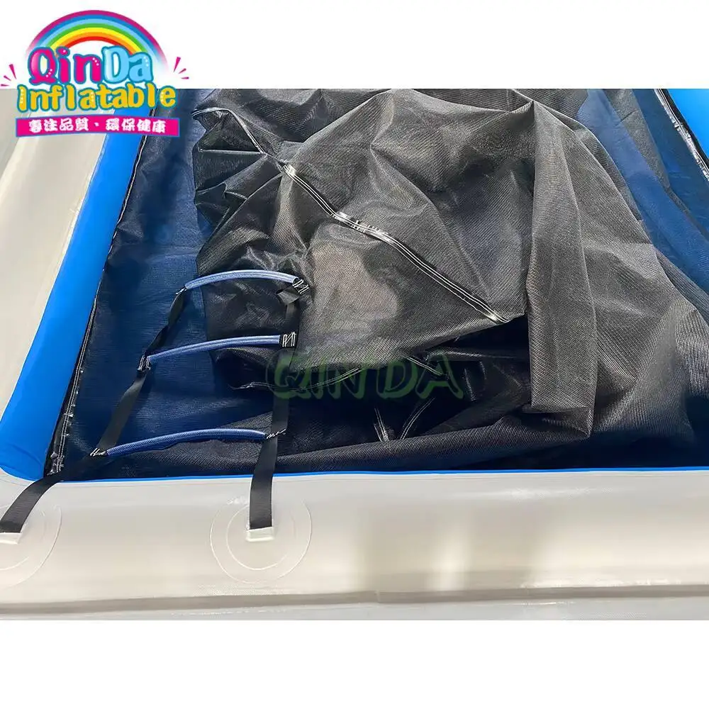 Protector Anti medusas inflable flotante océano mar piscina red gabinete inflable yate piscina
