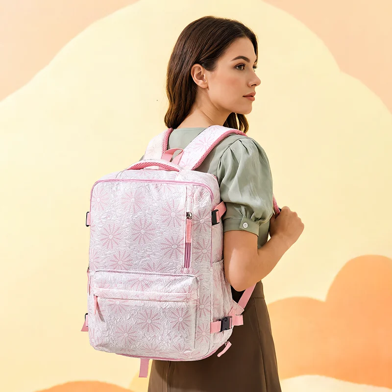 Travel Backpack for Women, Large Capacity Backpack, 2026 New Model, Lightweight for Short Trips and Business Trips, Men's Luggage, School Bag for College Students