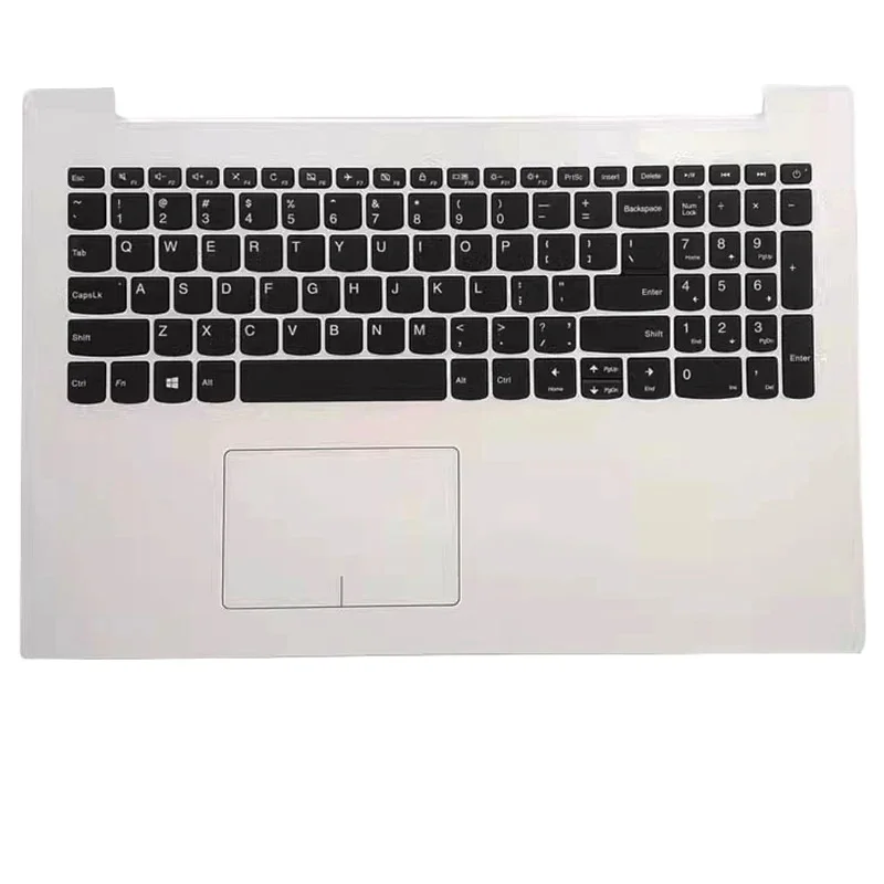 حافظة لوحة مفاتيح أمريكية جديدة لينوفو IdeaPad 330-15IKB ISK IGM 320-15IKB ISK ABR 520-15IBK غطاء علوي لمسند اليد للكمبيوتر المحمول