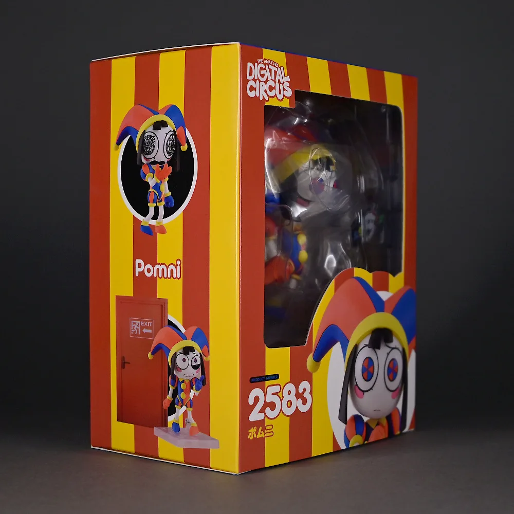 2583 شخصيات بومني المذهلة السيرك الرقمي عمل الشكل تمثال تمثال نموذج الدمى جمع غرفة ديكورا لعب الاطفال Cifts