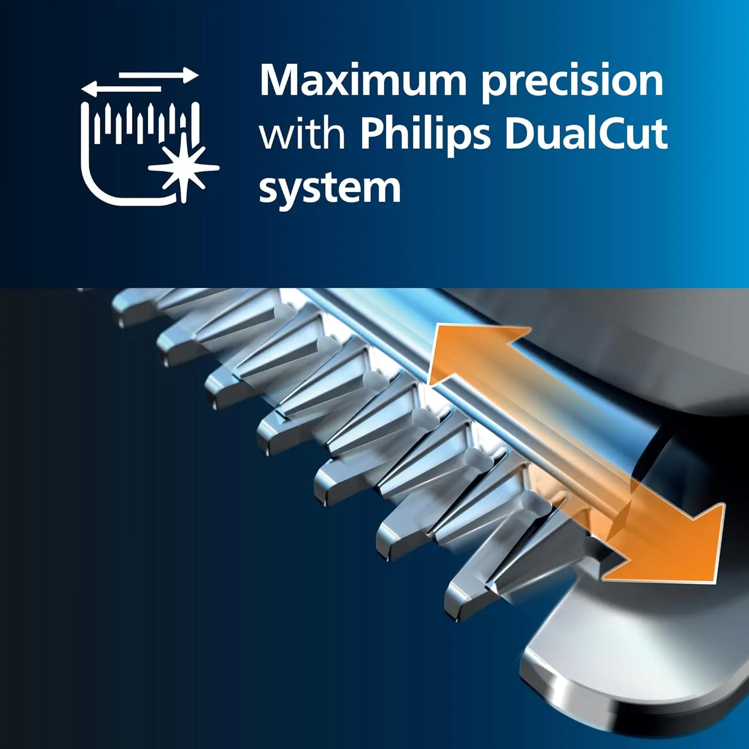 Машинка для стрижки волос Philips серии 7000, моющаяся машинка для стрижки волос HC7650