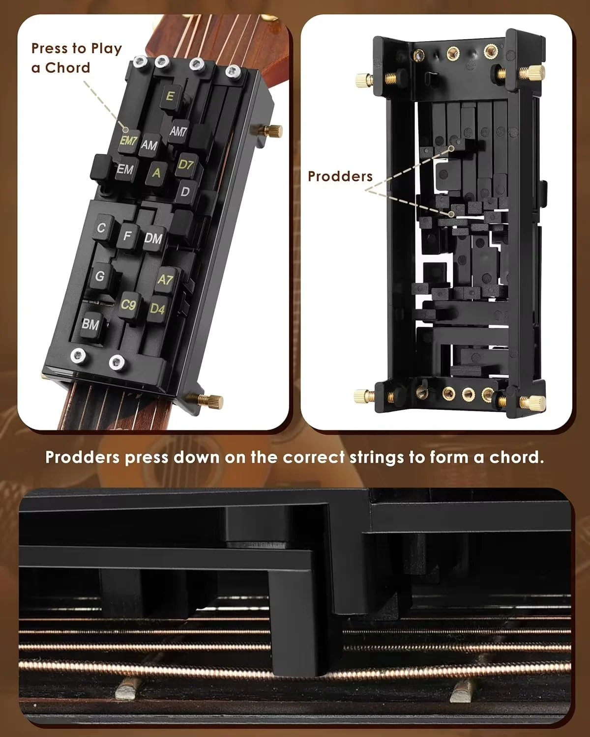 

Guitar Assistant Tool: Folk Guitar Beginner Can Instantly Learn Chord Practice: One-Key Chord Drill in Automatic Mode