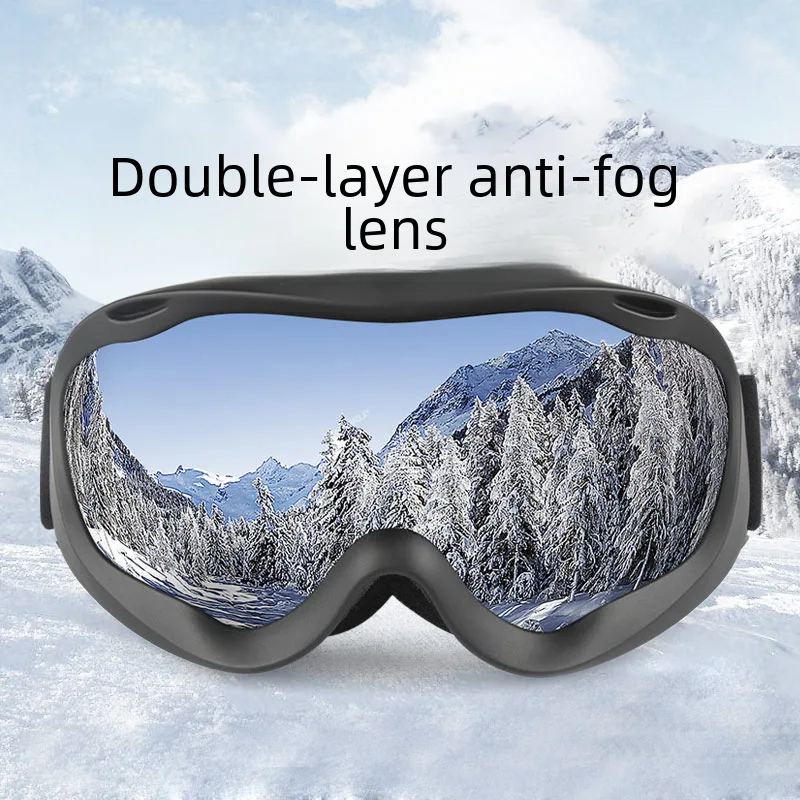 New Full Frame Ski Goggles Double-Layer Anti-Fog Large Spherical Adult Men and Women Ski Goggles Equipment KOCA Myopia