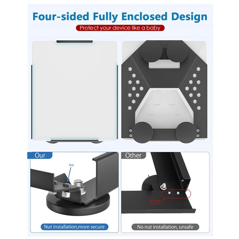 ABFI Magnetisches Dachmontage-Set für Starlink Mini-Auto-Dachmontage, Anhänger, Dachträger, Wohnmobile/Metalloberflächen