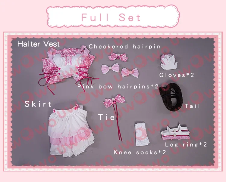 Cat Girl Paradise Chocolate Cosplay Costume, Xiangzilan Cosplay Costume, Songwriting Costume Set, Cute Female Maid Costume