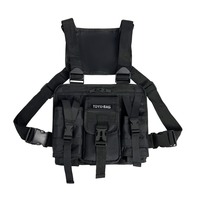 Men's and Women's Shoulder Chest Bag Buffback Durte Sling Chest Bag 27*23*5cm