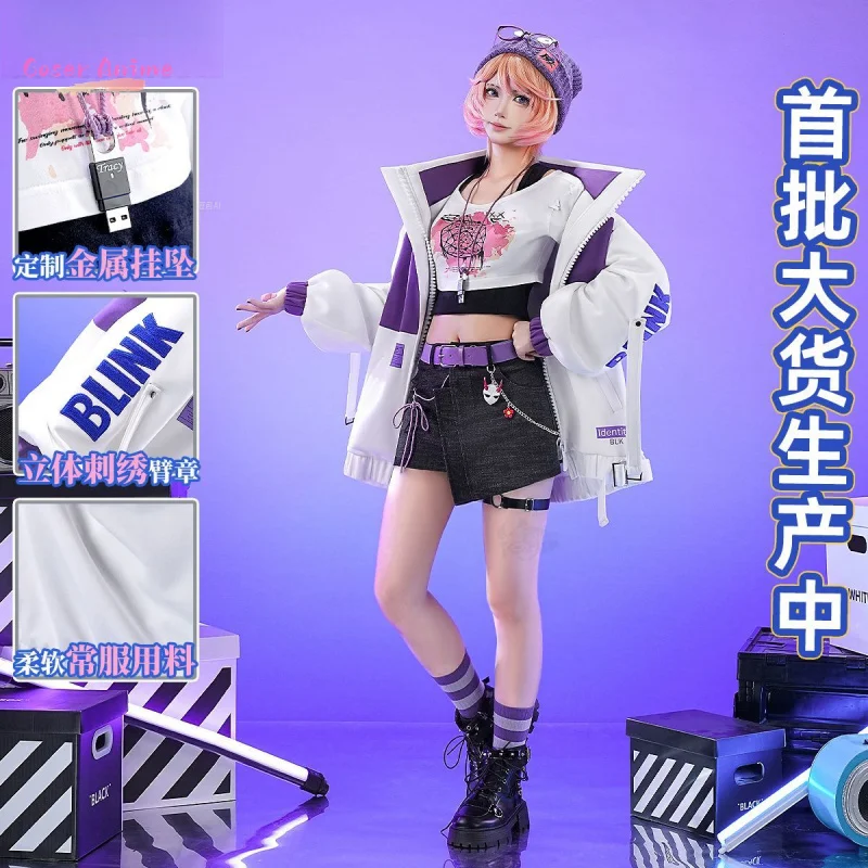 

Identity Ⅴ Mechanic Cosplay Costume Tracy Reznik BLK IDV-ES Uniform Halloween Carnival Party Christmas Play Role Clothe Clothing