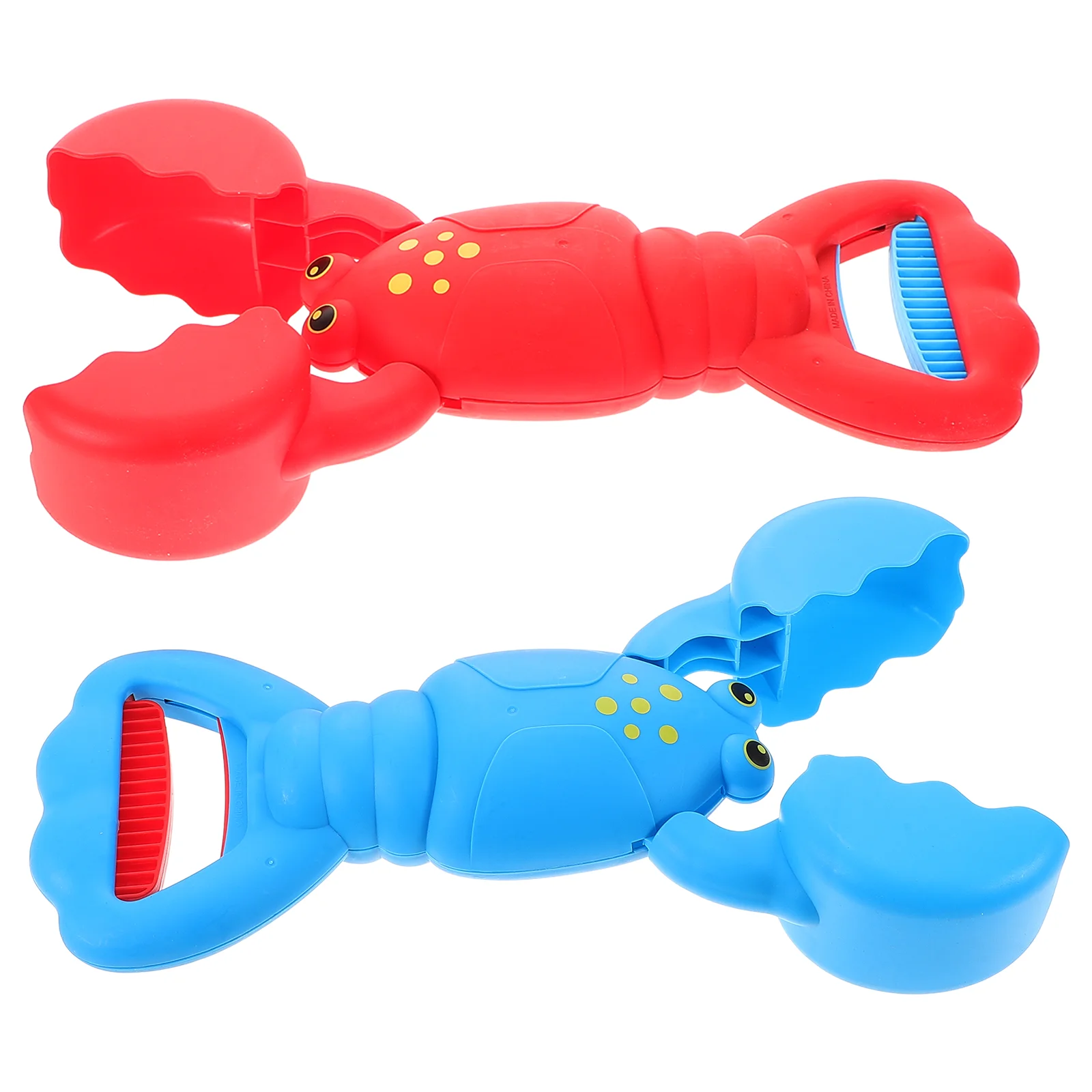 2 ชิ้นกุ้งก้ามกรามคว้าของเล่น Sandbox Digger Grabber ผู้ใหญ่ Crab Claw Beach Claws พลาสติก Seaside