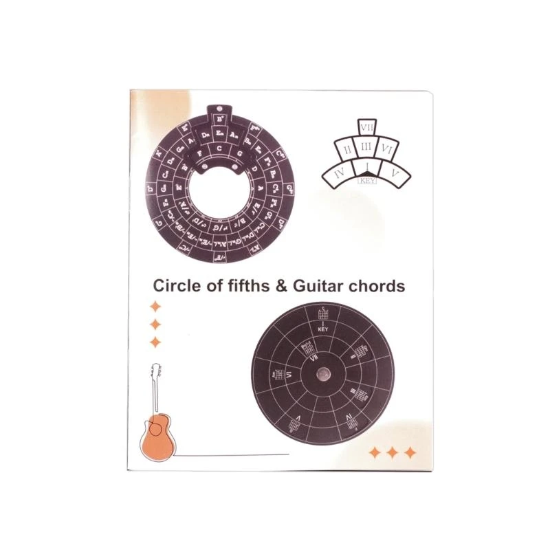 Guitar 6 string Music Map Paperback Book Beginner Guitar Chords Instruction Book