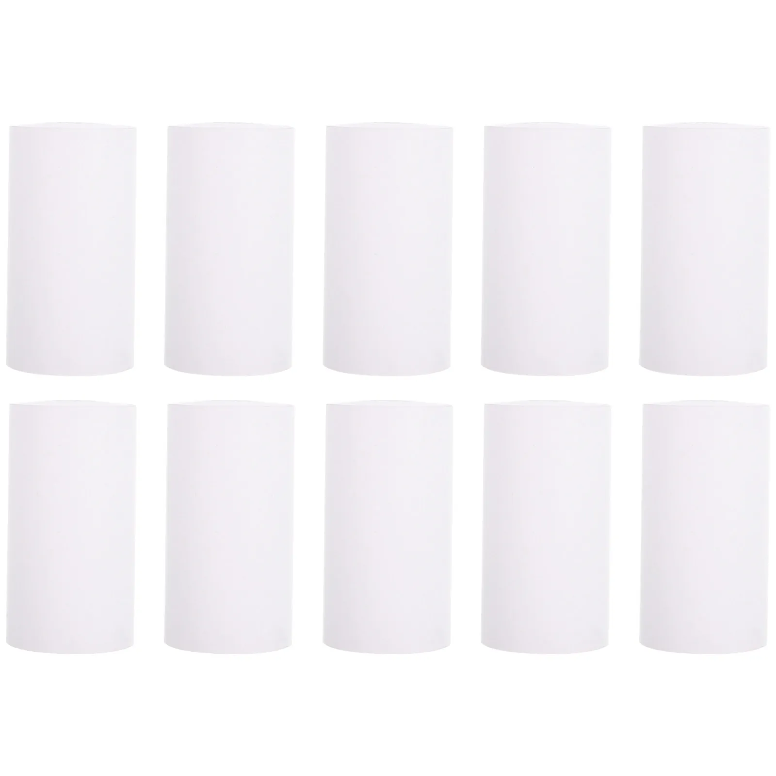 

10 Rolls Thermal Paper Rolls White Smooth Flat Surface for Thermal Printers Cash Registers Supermarket Office