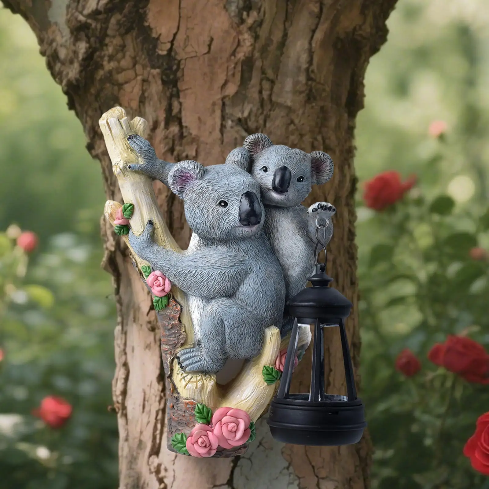 

Солнечная садовая статуя, скульптура, атмосферостойкая декоративная лампа для крыльца, ремесленная лампа снаружи