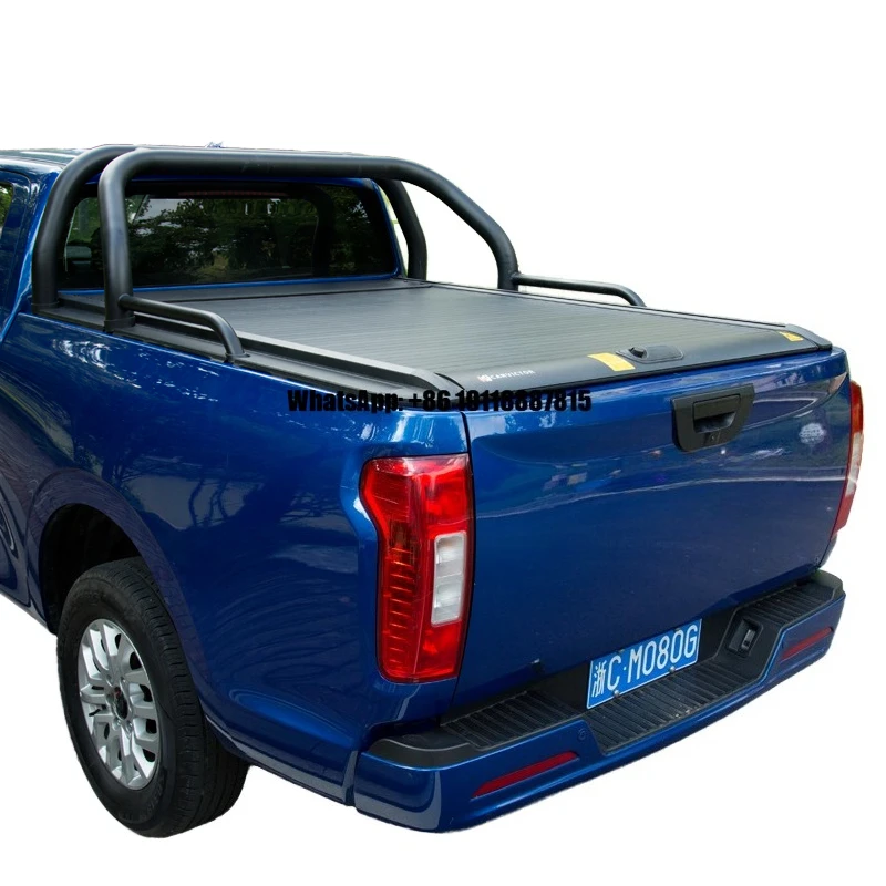 

Pickup Truck Roll-Up Tonneau Cover Roller Shutter Lid for Great Wall Poer KingKong Pao Hunter F70 for JAC T9