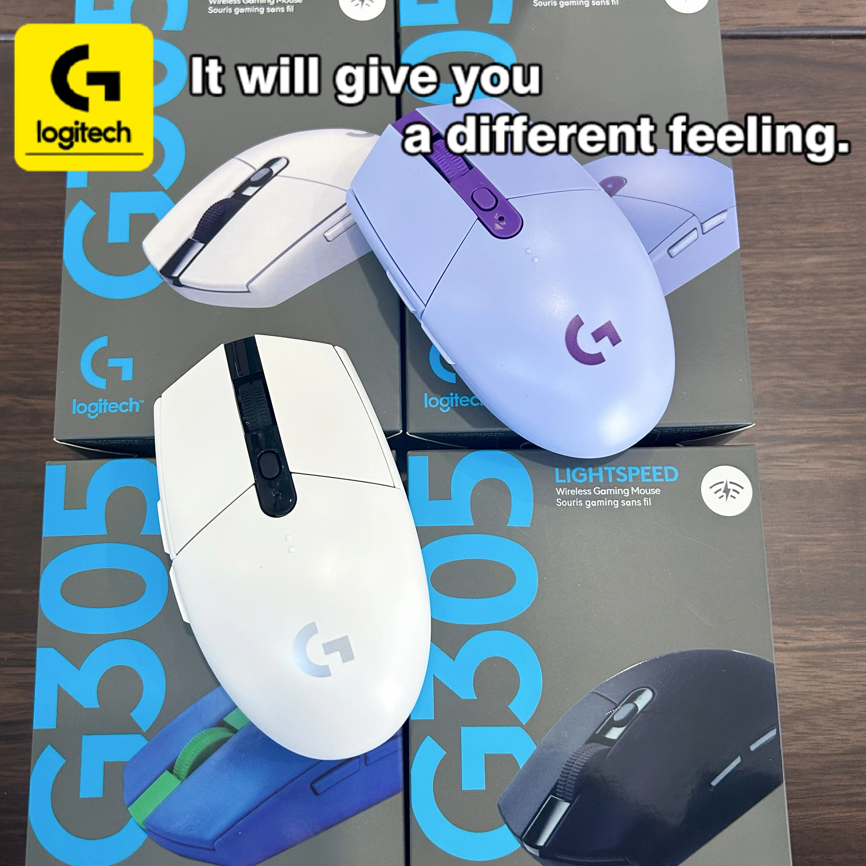 

[Flexible Control] The Logitech G305 gaming mouse features an ergonomic design for more flexible and natural control.