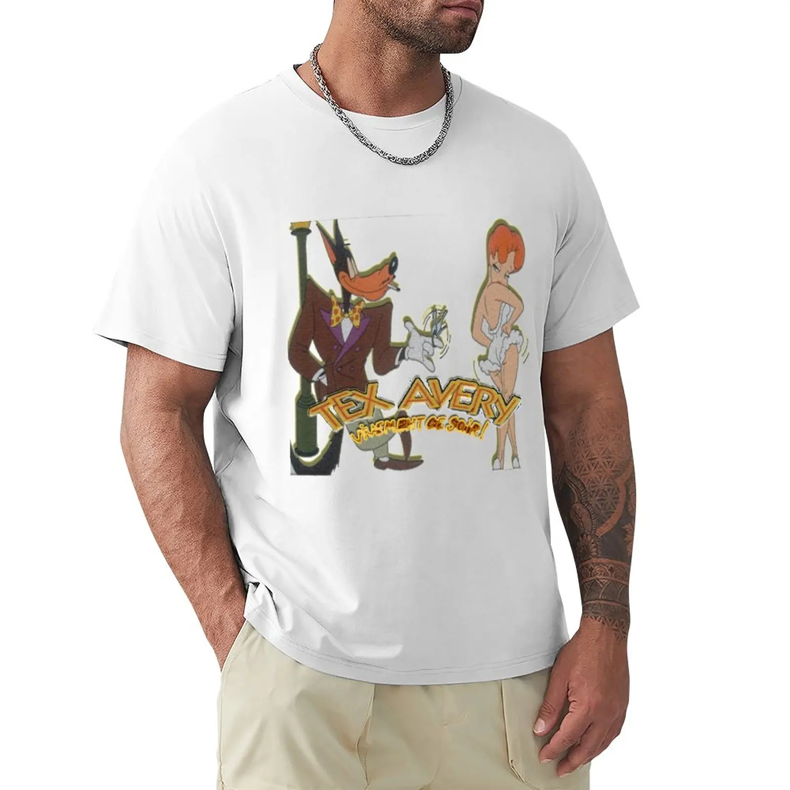 

tex avery T-Shirt tops graphics t shirt blank t shirts t shirts for men graphic