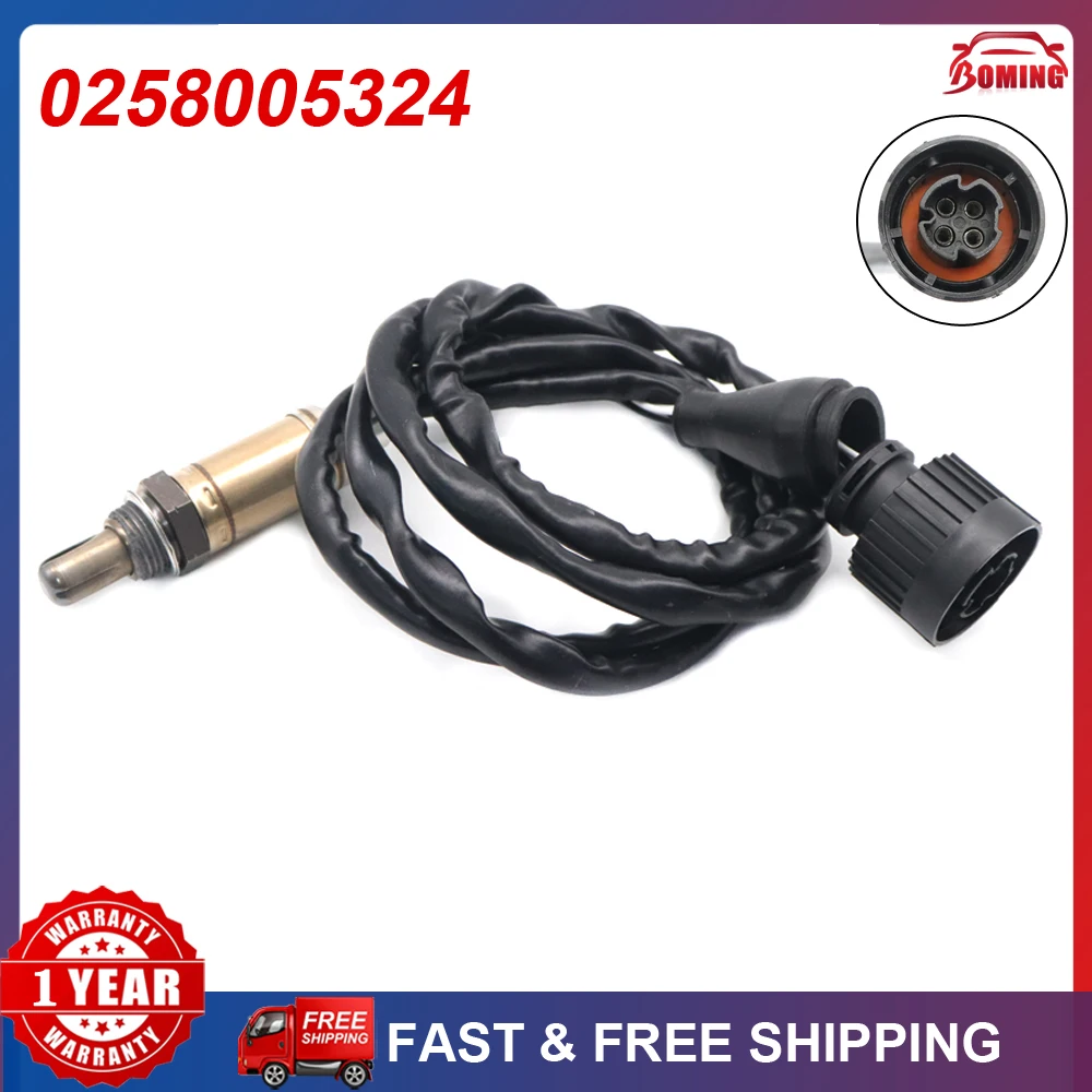 Car New Air Fuel Ratio Lambda Oxygen O2 Sensor 0258005324 For BMW E36 E46 E38 E39 840Ci 316i 318i 318is 535i 540i 735i 1983-1998