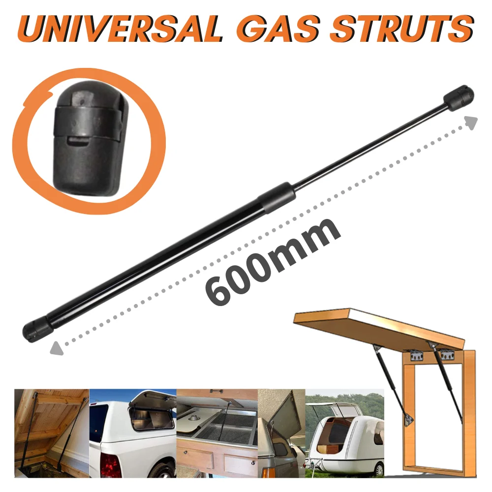 

1PC 600mm 15kg Load Universal Gas Struts Bars Gas Springs Lift Support Boot Bonnet Car Caravan Doors Hatch Boat Bus Window