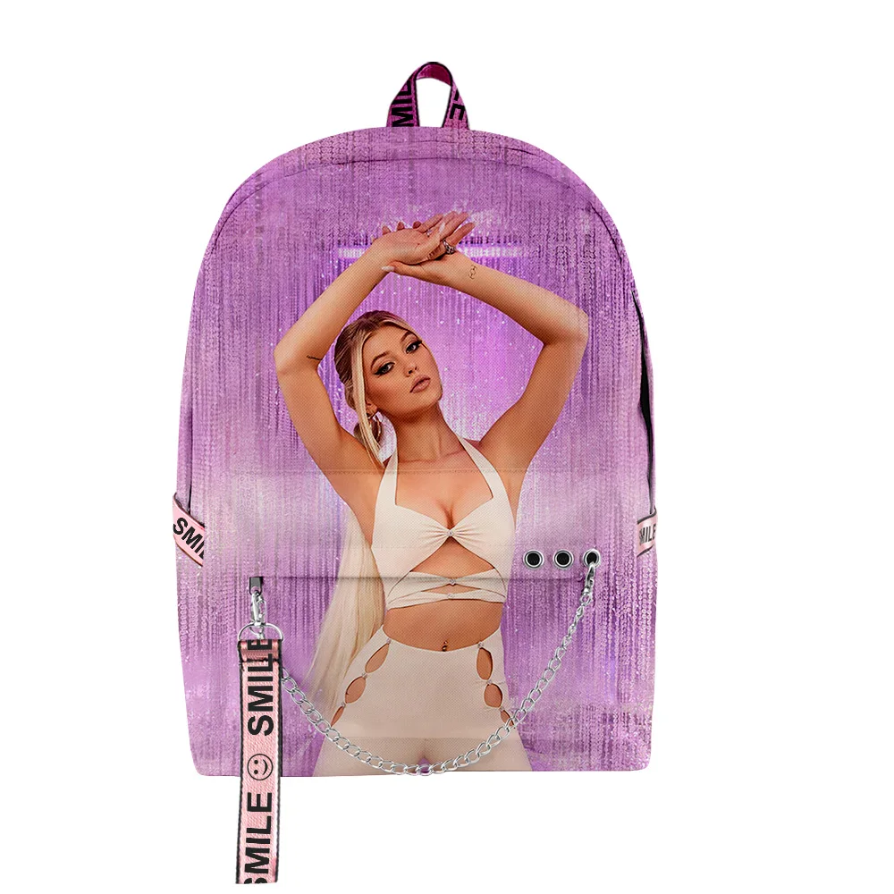 

Hip Hop Popular Funny Loren Gray 3D Print Student School Bags Unisex Oxford Waterproof Notebook multifunction Travel Backpacks