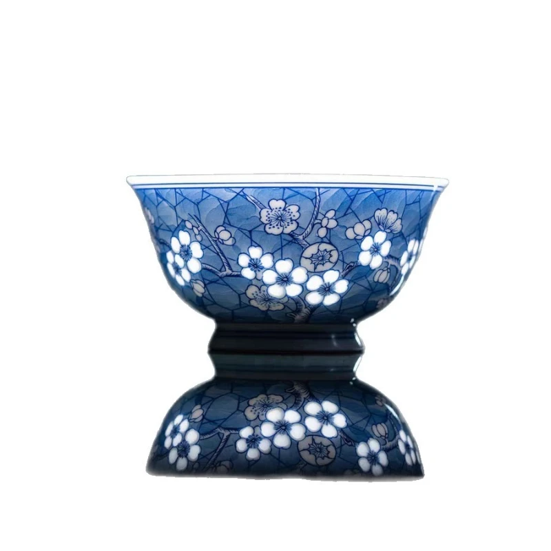 Hand-painted blue and white exquisite ceramics, high-end light luxury exquisite kung fu tea set