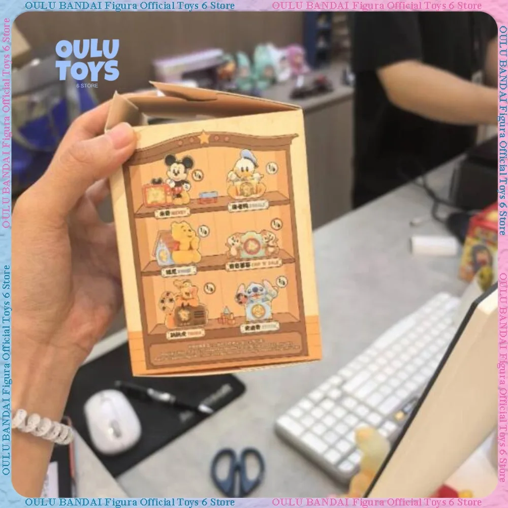 Authentic TOPTOY Disney Time Club Clock Blind Box Stitch Figure | Collectible Anime Figure | Kawaii Surprise Gift | Mickey Mouse