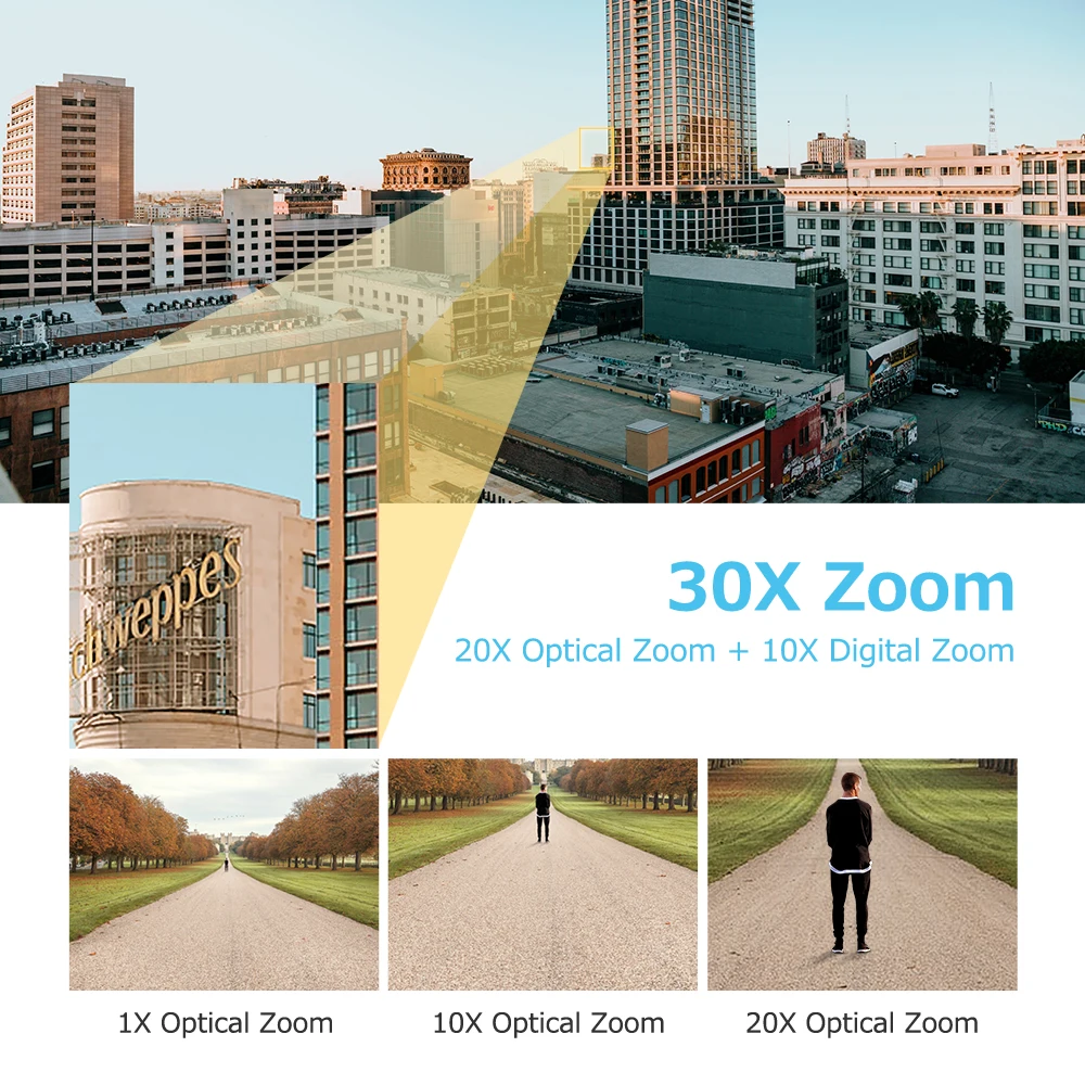 كاميرا مراقبة PoE بدقة 4K بدقة 8 ميجابكسل مع كشف الإنسان بالذكاء الاصطناعي، رؤية ليلية ملونة، وعدسة واسعة الزاوية وتتبع الحركة 6 في 1 #2