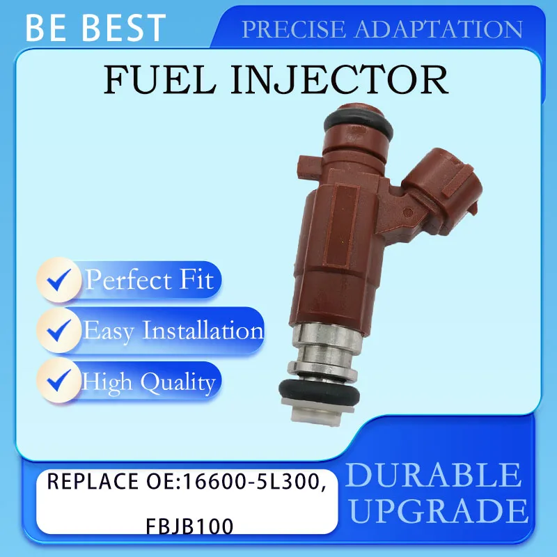 

4 шт. высококачественных топливных форсунок FBJB100 16600-5L300 для Nissan Sentra GXE XE 2000-2003 1.8L