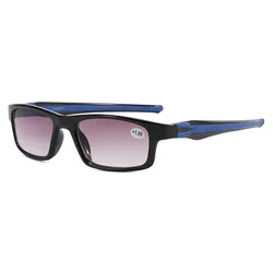 Outdoor Sport Square Frame Reading Sun Glasses For Men Dioptric Reader Unisex Fashion Reading Eyewear With +1.0 to +4.0