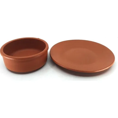 Myb Turkish Crafts Natural Clay Dish Hot Pot