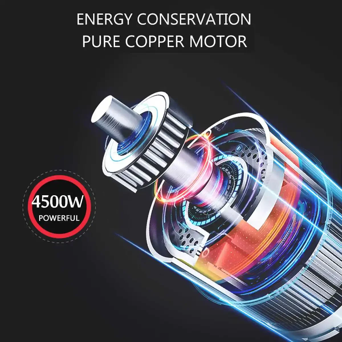 SOKANY-licuadora automática de grado comercial de alta resistencia, exprimidor de frutas, procesador de alimentos, batidos de hielo, sin BPA, tarro de 2L, 4500W