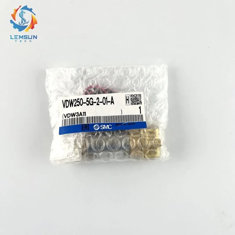 Certified Products 3-way Small Solenoid Valve SMC for MEIJIA Printer Printing Machinery Electromagnetic Valve VDW250-5G