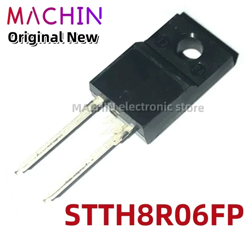 1pcs STTH8R06FP TO220F-2 MOS FET TO-220F-2 Ultra fast recovery high-voltage rectifier diode