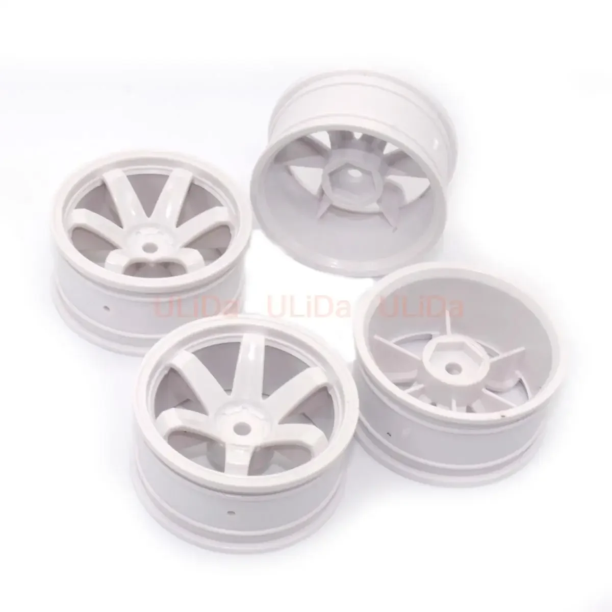 4 STUKS Plastic Velg Band Hub Band 52*26mm voor Kyosho HSP HPI RGT LC PTG-2 Tamiya TT02 1/10 RC Racewagen Rally Truck Auto's