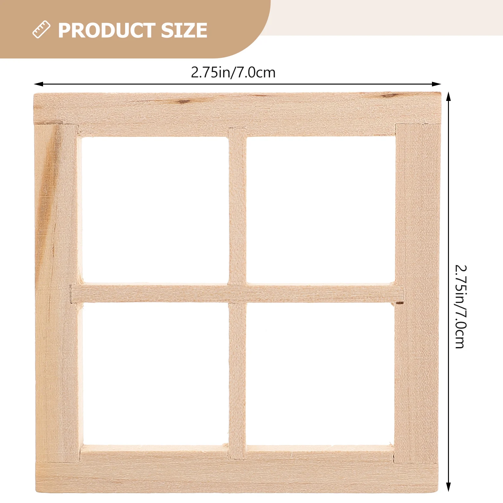 Puertas y ventanas para casa de muñecas, juguete para juego de imitación, muebles en miniatura, modelo de madera, juguetes para niños 1:12, adorno para el hogar, decoración para habitación